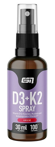 ESN Vitamin D3+K2 Spray 30ml Kirsch | ROUGHBULL FITNESS