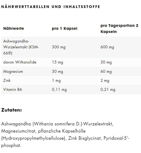 ESN Ashwa+ 120 Kapseln | ROUGHBULL FITNESS