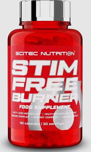 Scitec Stim Free Burner 90 Caps | ROUGHBULL FITNESS