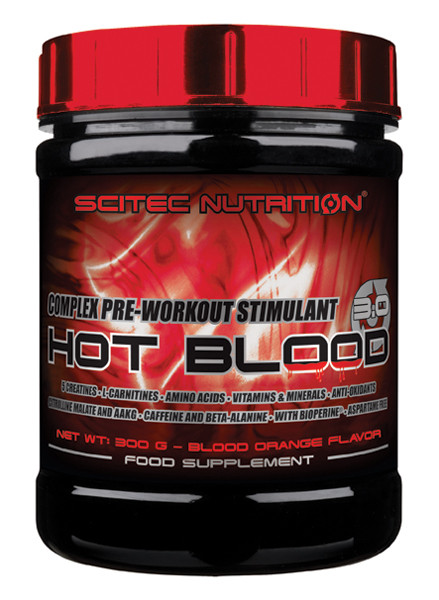 Scitec Hot Blood Hardcore PROBEN 10x25g Red Fruits | ROUGHBULL FITNESS