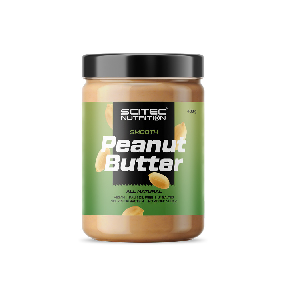 Scitec 100% Peanut Butter 400g Smooth | ROUGHBULL FITNESS