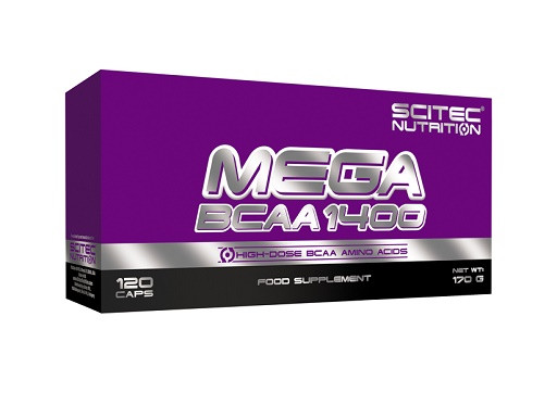 Scitec Mega BCAA 1400 120 Kapsel | ROUGHBULL FITNESS