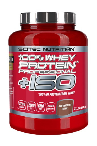 Scitec Whey Protein Prof.+ISO 2280g Mandel-Kokos | ROUGHBULL FITNESS