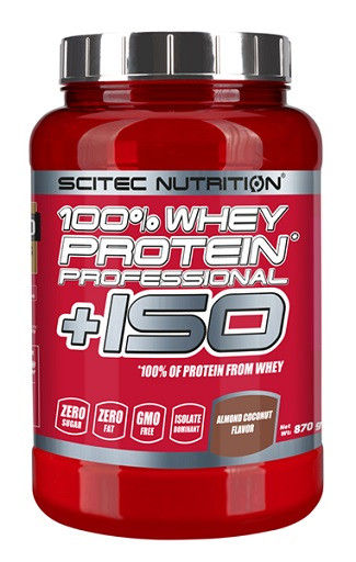 Scitec Whey Protein Prof.+ISO 870g Chocolate | ROUGHBULL FITNESS