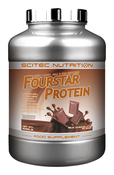 Scitec Fourstar Protein - 2000g Milk Chocolate | ROUGHBULL FITNESS
