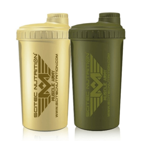 Scitec Muscle Army Shaker - 700ml Green | ROUGHBULL FITNESS