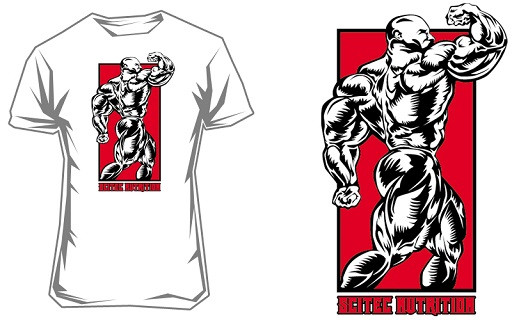 Scitec T-Shirt Red Box S | ROUGHBULL FITNESS
