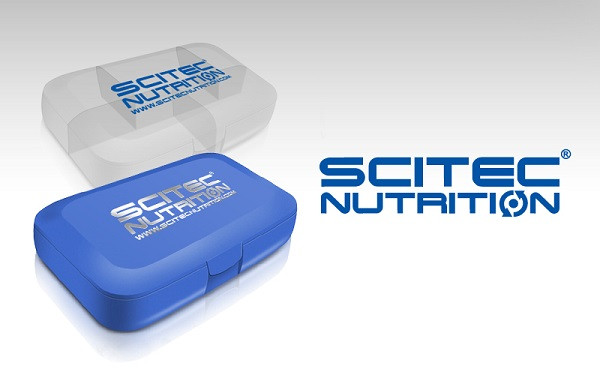 Scitec Pill box Transparent | ROUGHBULL FITNESS