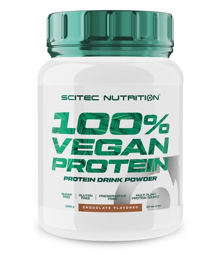Scitec 100% Vegan Protein 1000g Vanille | ROUGHBULL FITNESS