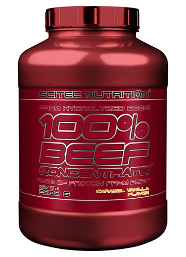 Scitec Beef Concentrate 2000g Mandel-Schokolade | ROUGHBULL FITNESS