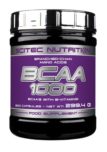 Scitec BCAA 1000 - 300 Kapsel | ROUGHBULL FITNESS