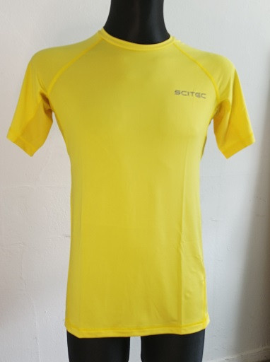 Scitec T-Shirt Venice yellow XXL | ROUGHBULL FITNESS