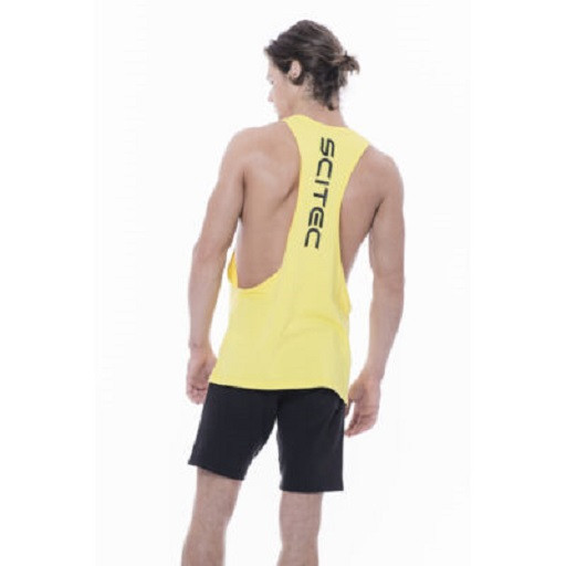 Scitec Tank Top Andorra Gelb  XXL | ROUGHBULL FITNESS