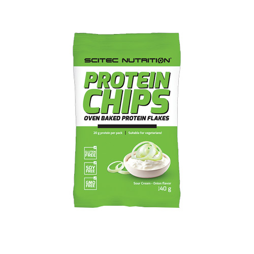 Scitec Protein Chips 6x40g Sour Cream & Onion | ROUGHBULL FITNESS