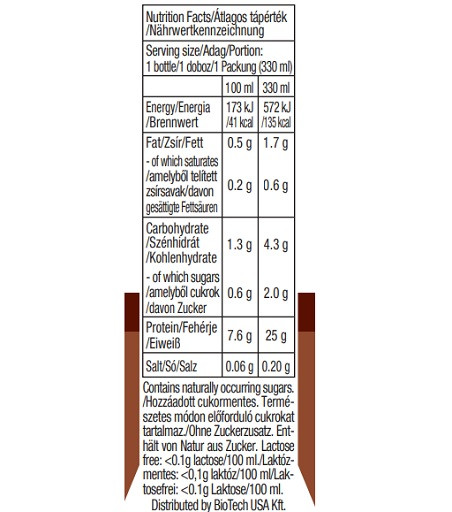 BioTech Zero Shake 15x330ml Chocolate-Caramel | ROUGHBULL FITNESS