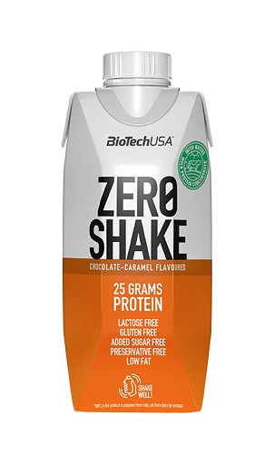 BioTech Zero Shake 15x330ml Vanille | ROUGHBULL FITNESS