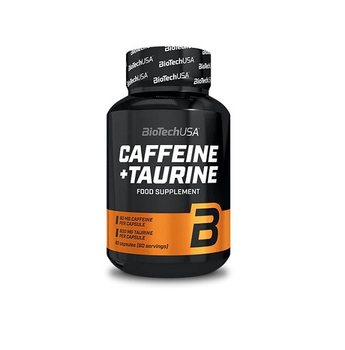 BioTech Caffeine + Taurine 60 Kapseln | ROUGHBULL FITNESS