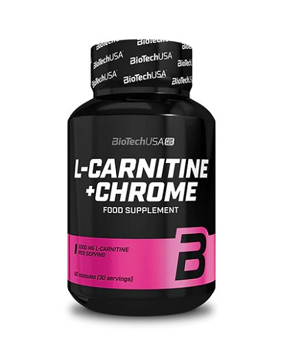 BioTech L-Carnitine + Chrome 60 Kapsel | ROUGHBULL FITNESS