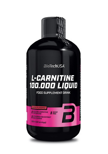 BioTech L-Carnitine 100.000 500ml Cherry | ROUGHBULL FITNESS
