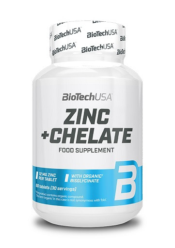 BioTech Zinc + Chelate 60 Kapseln | ROUGHBULL FITNESS