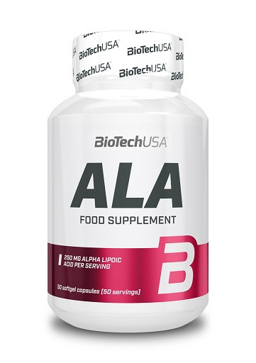 BioTech ALA alpha lipoic acid 50 caps | ROUGHBULL FITNESS