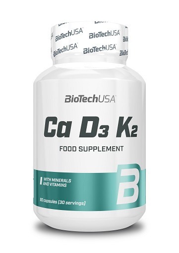 BioTech Ca-D3-K2 90 Kapseln | ROUGHBULL FITNESS