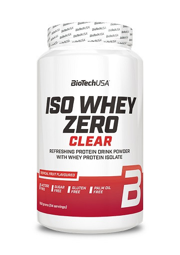 BioTech Iso Whey Zero Clear 1362g tropical fruit | ROUGHBULL FITNESS