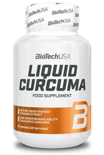 BioTech Liquid Curcuma 30 Kapseln | ROUGHBULL FITNESS