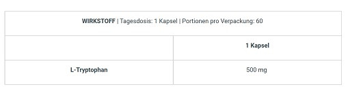 BioTech Tryptophan 60 Kapseln | ROUGHBULL FITNESS