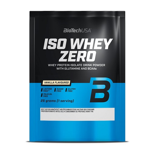 BioTech Iso Whey Zero 25g PROBEN / SAMPLES 50 STÜCK VPE banana | ROUGHBULL FITNESS