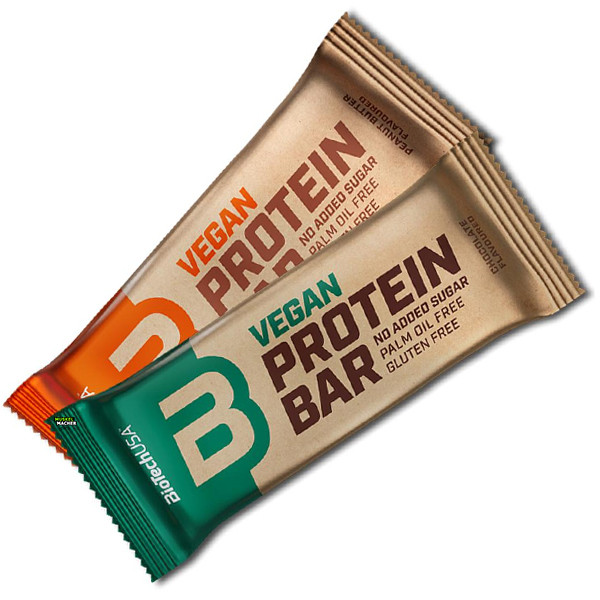 BioTech Vegan Bar - 20x 50g Peanut Butter | ROUGHBULL FITNESS
