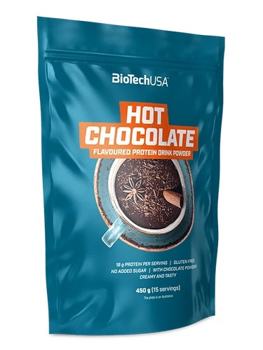BioTech Hot Chocolate flavoured Protein drink 450g | ROUGHBULL FITNESS