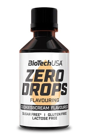 Biotech Zero Drops 50ml Vanilla | ROUGHBULL FITNESS