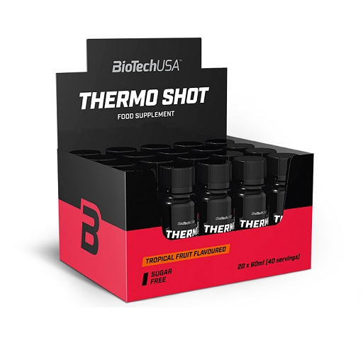 BioTech Thermo Shot 20x 60ml - Tropical Fruit | ROUGHBULL FITNESS