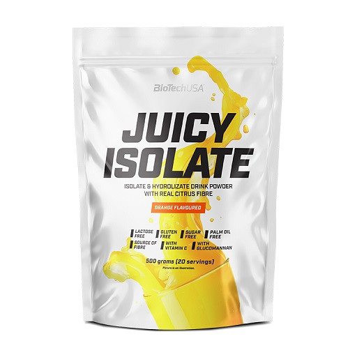 BioTech Juicy Isolate 500g Orange | ROUGHBULL FITNESS