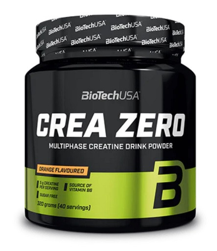 BioTech Crea Zero 320g Orange | ROUGHBULL FITNESS