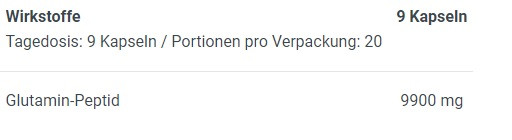 BioTech Glutamine Peptide 180 Kapseln | ROUGHBULL FITNESS