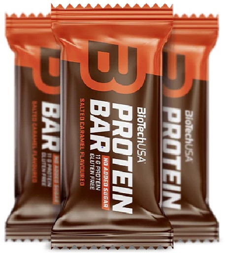 BioTech Protein Bar 20 x 35g Salted Caramel | ROUGHBULL FITNESS