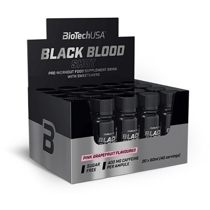 BioTech Black Blood Shot 20x60ml