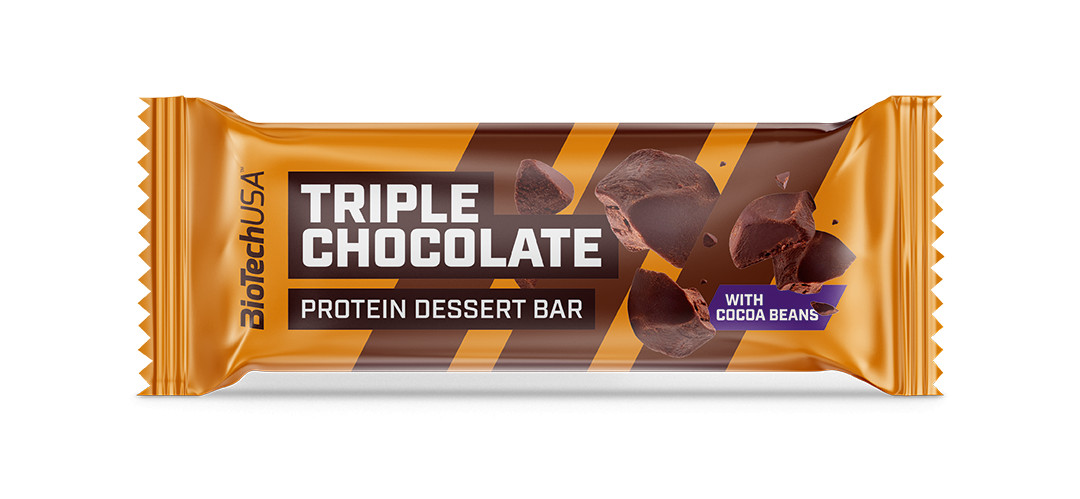 BioTech Protein Dessert Bar 50g EINZELN Triple Chocolate | ROUGHBULL FITNESS
