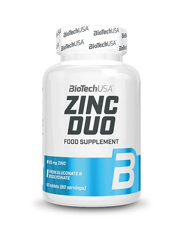BioTech Zinc Duo 60 Tabletten | ROUGHBULL FITNESS