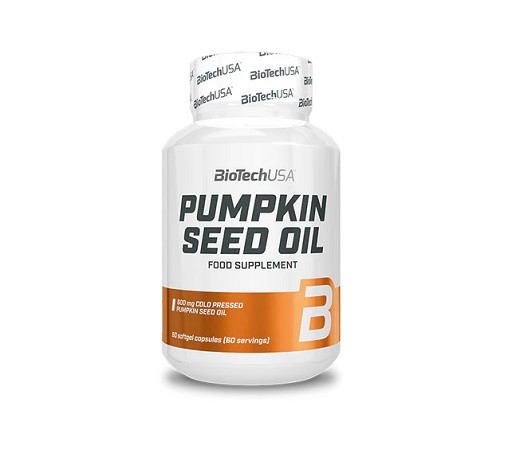 BioTech Pumpkin Seed Oil 60 Kapseln | ROUGHBULL FITNESS