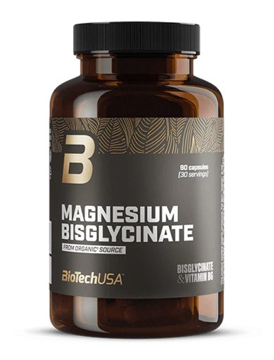 BioTech Magnesium Bisglycinate from organic source 90 Kapseln | ROUGHBULL FITNESS