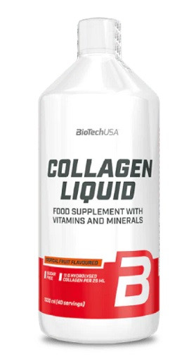 BioTech Collagen Liquid 1000ml Tropical Fruit | ROUGHBULL FITNESS