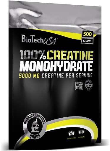 BioTech Creatine Monohydrate 500g Beutel | ROUGHBULL FITNESS