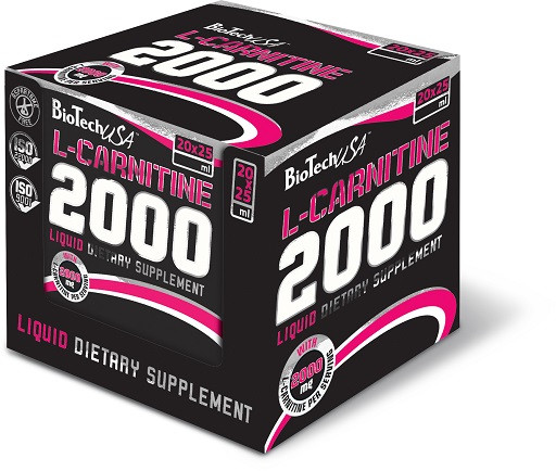 BioTech L-Carnitine Liquid 2000mg 20x25ml INAKTIV!!! Ananas-Mango | ROUGHBULL FITNESS