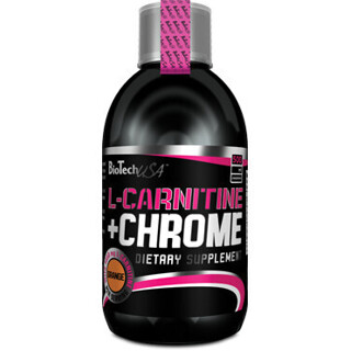 BioTech L-Carnitine + Chrome Liquid Concentrate 500ml | ROUGHBULL FITNESS