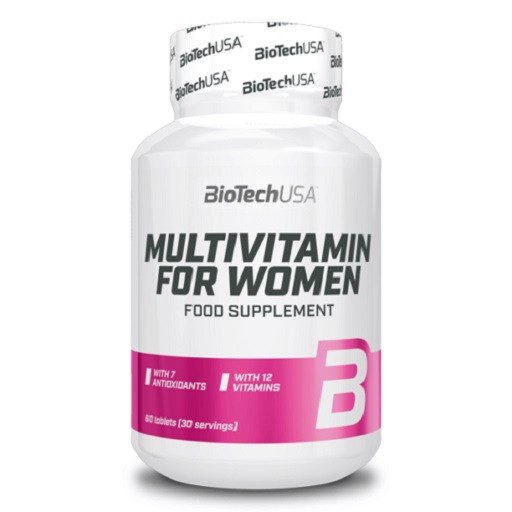 BioTech Multivitamin für Frau 60 Tabl. | ROUGHBULL FITNESS