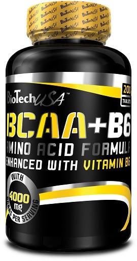 BioTech BCAA+B6 200 Tabl | ROUGHBULL FITNESS