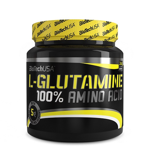 BioTech L-Glutamin 240g | ROUGHBULL FITNESS